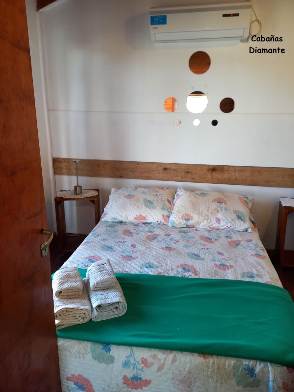 Segundo dormitorio de Cabañas Diamante