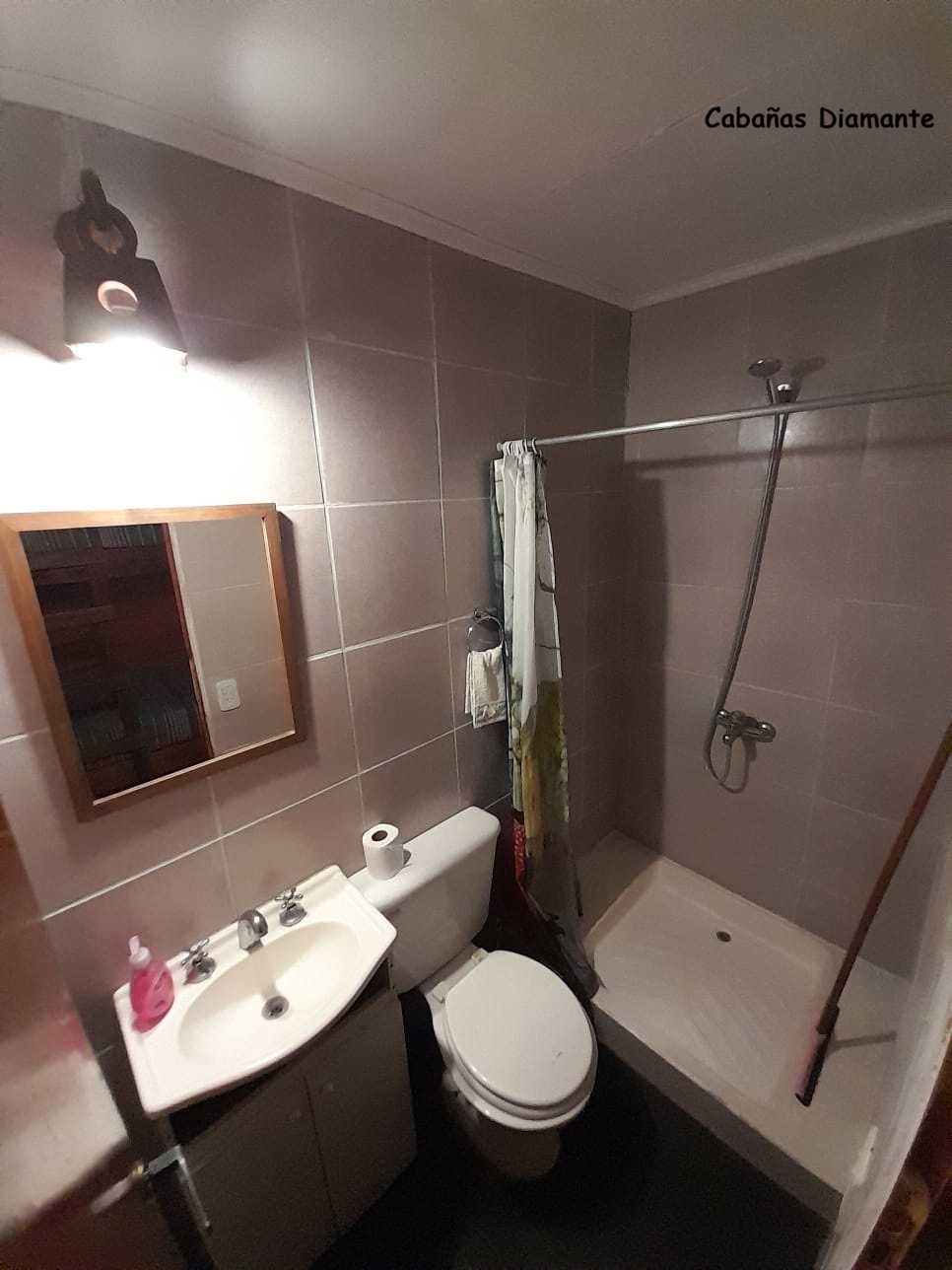Baño de Cabañas Diamante