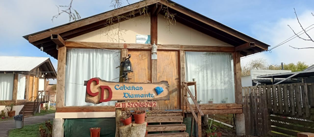 Entrada de Cabañas Diamante