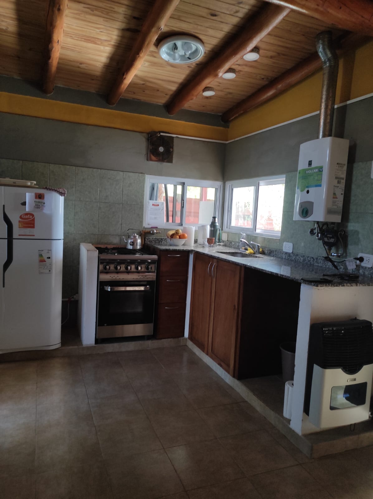 Cocina amplia de Las Mil y Una