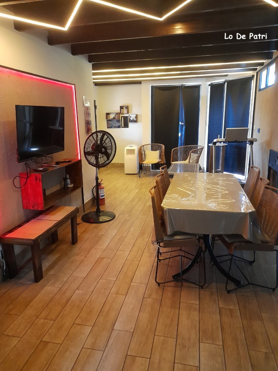 Living comedor de Lo de Patry