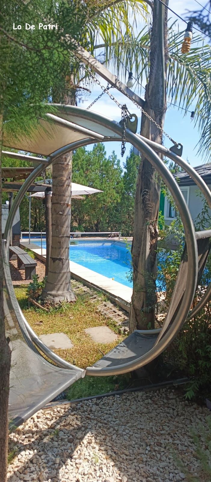 Parque y pileta de Lo de Patry